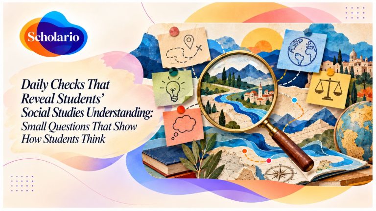 Daily Checks That Reveal Students’ Social Studies Understanding: Small Questions That Show How Students Think